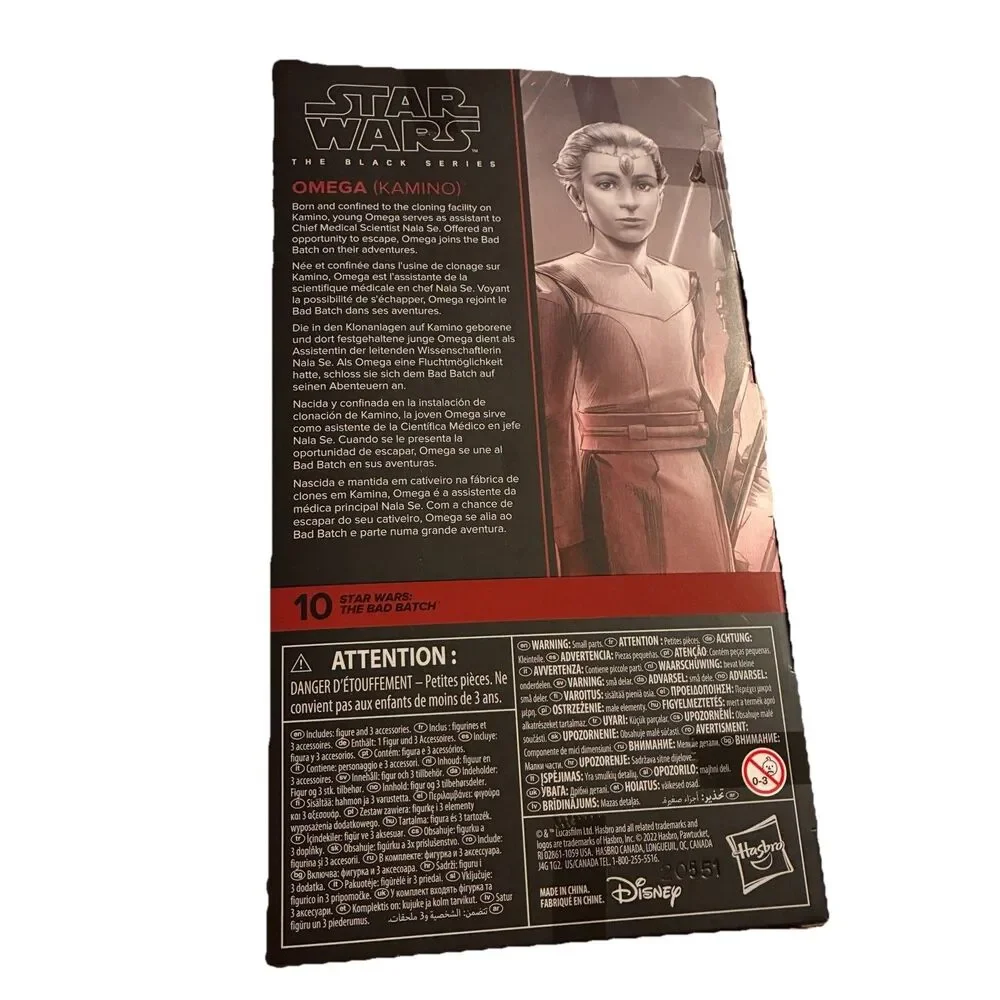 Star Wars Black Series The Bad Batch Omega Kamino Action Figure NIB